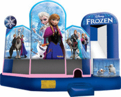 Looking to rent a frozen inflatable bounce house in Naperville? We've got you covered! Our rentals are perfect for any event or party. Contact us today to book your bounce house.